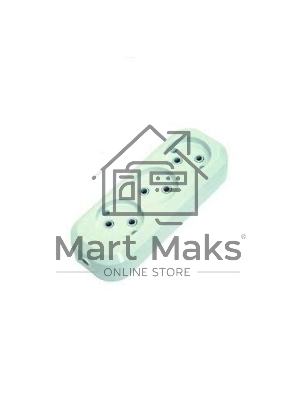 Колодка удлинителя 3 гнезда без заземления MAKEL MGP121