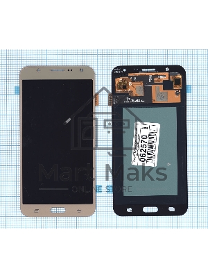 Дисплей для Samsung Galaxy J7 SM-J700H (OLED) золотистый