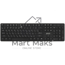 Комплект клавиатура+мышь MSI K200 Combo MS-8ZA4 беспроводной, USB, 1600 DPI, чёрный