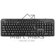 Клавиатура Qumo Opus K64 проводная, USB Type-A, чёрный