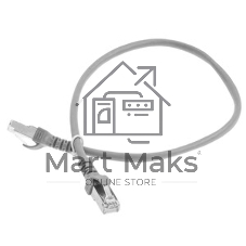Патч-корд ExeGate FTP-RJ45-RJ45-C5e-CU-0,5M-GY, FTP, cat.5e, 0.5м, медь, серый