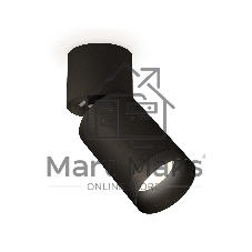 Светильник Ambrella Light XM6313041 SBK/BK/PBK черный песок/черный/черный полированный MR16 GU5.3 (A2221, C6313, N6131)