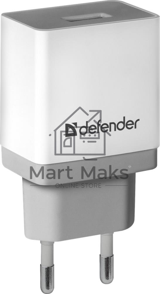 Сетевой адаптер Defender 1xUSB, 5V/2.1А, белый (UPA-21) (83571)