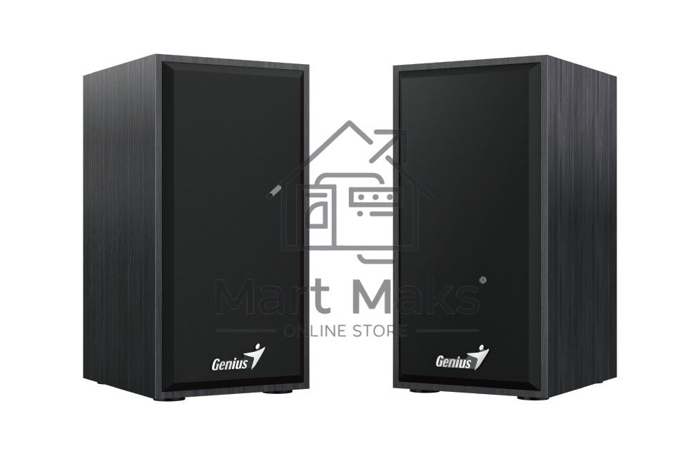 Колонки Genius SP-HF180, 2.0, 2 x 3W, USB-power, Black