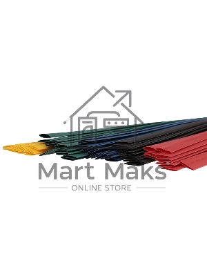 Термоусаживаемые трубки Rexant 12,0/6,0 мм, набор пять цветов, упаковка 50 шт. по 1 м