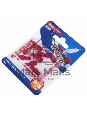 Клемма плоская Rexant, полностью изолированная гнездо - 5.6 мм, 0.5-1.5 мм², (РППи-м 1.5-(4.8) / FDFD1.25-187(8)), в упак. 10 шт.