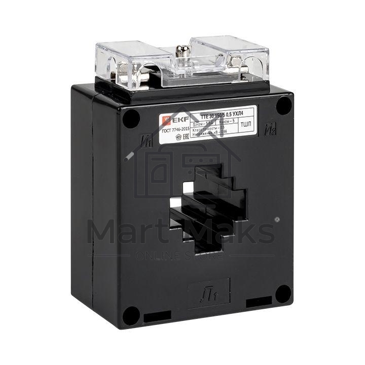 Трансформатор тока ТТЕ 30 300/5А кл. точн. 0.5 5В.А EKF tte-30-300/tc-30-300