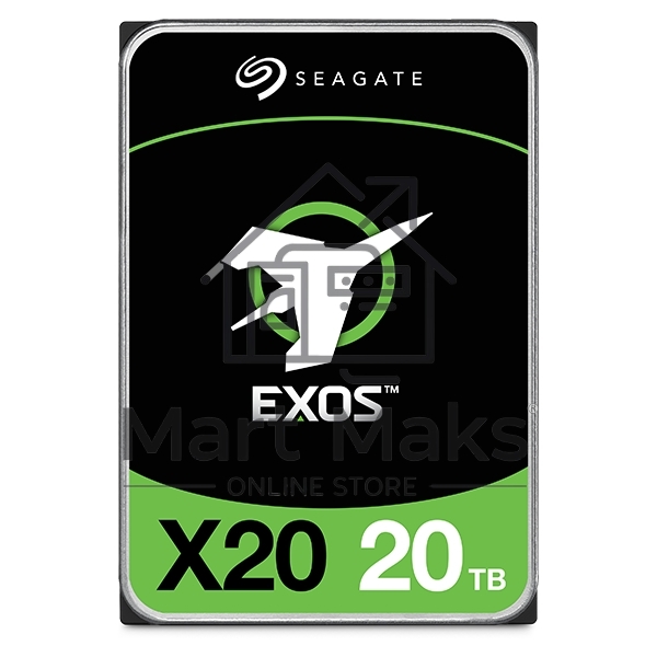 Жесткий диск Seagate HDD Server Exos X20 HDD 512E/4KN ( 3.5'/ 20TB/ SATA 6Gb/s / 7200rpm)