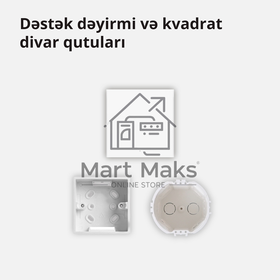 Умный выключатель одноклавишный Aqara Smart Wall Switch H1 (WS-EUK01)