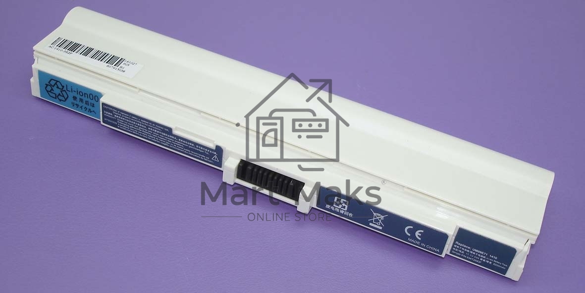 Аккумуляторная батарея для ноутбука Acer Aspire 1810T (UM09E71) 10.8V 5200mAh OEM белая
