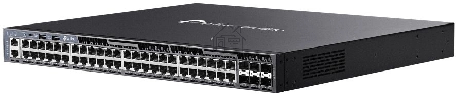 Стекируемый управляемый коммутатор TP-Link SG6654X 3 го уровня Omada с 48 гигабитными портами и 6 портами SFP+