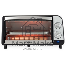 Мини-печь Hyundai MIO-HY071 9 л, 800 Вт, серебристый