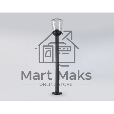 Светильник Ambrella light ST2092 BK/CL черный/прозрачный IP54 E27 max 40W D150*950