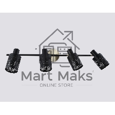 Светильник Ambrella light TR8670/4 BK/SB чёрный/бронза E14/4 max 60W 760*100*190