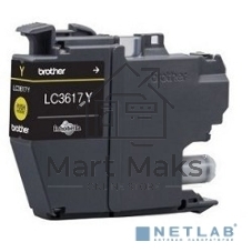 Картридж Brother струйный LC3617Y желтый, 550 стр., для MFC-J3530DW, MFC-J3930DW