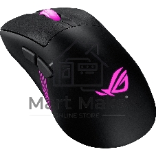 Мышь беспроводная/проводная ASUS ROG Keris II Origin чёрный, 42000 dpi, USB Type-A, радиоканал, Bluetooth, кнопки - 5