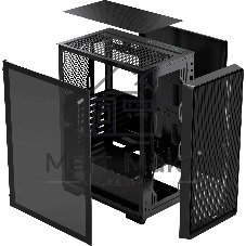 Компьютерный корпус Ocypus Gaммa C60 BK ATX/win/black/no PSU/Tempered Glass