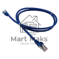 Патч-корд LANMASTER LSZH FTP кат.5e, 10 м, синий