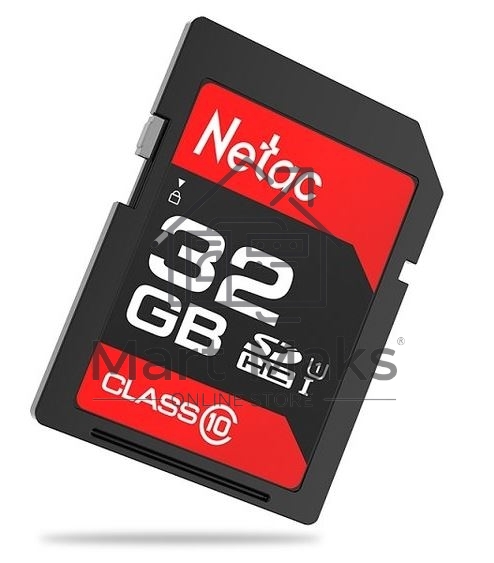 Флеш карта SDHC 32GB Netac Class 10 UHS-I U1 P600 NT02P600STN-032G-R