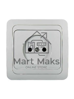 Розетка 1-м CLASSICO 2022 белый ASD / IN HOME 4680005959891