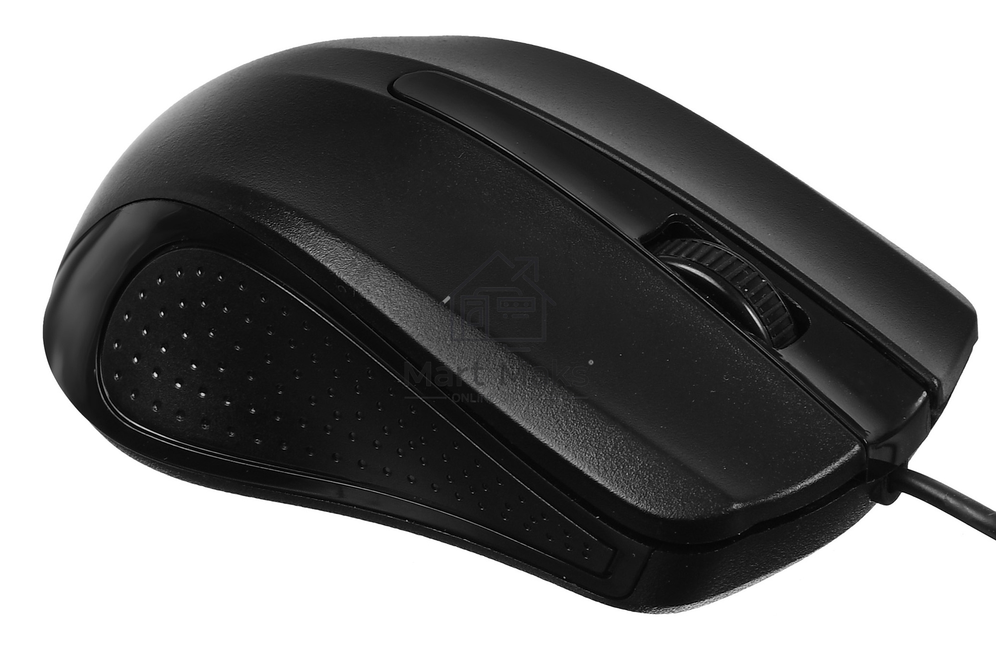 Мышь проводная Acer OMW010 черный, 1200 dpi, USB, кнопки - 3