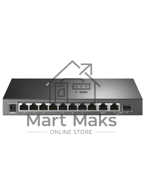 Коммутатор настольный TP-Link TL-SG1210MP 10-портовый гигабитный на 8 портов PoE+