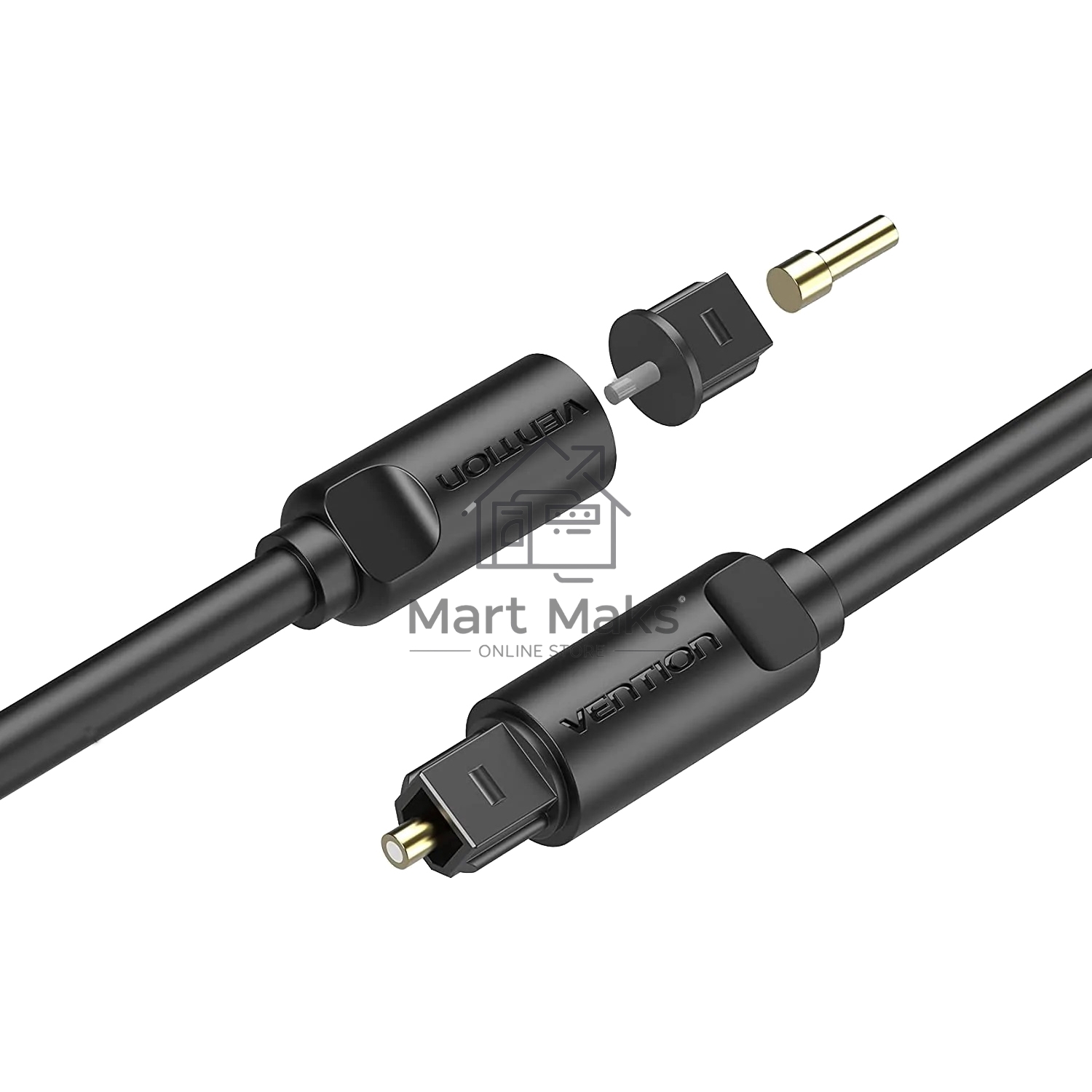 Кабель Vention аудио оптоволоконный Toslink M/Toslink M - 1 м