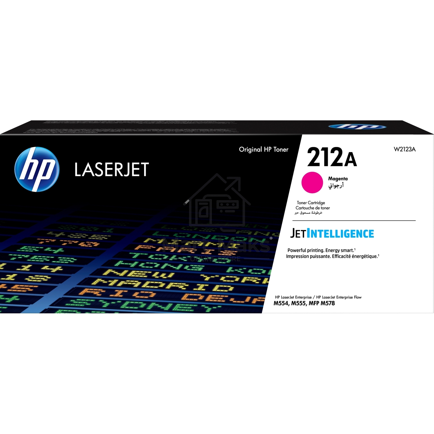 Картридж лазерный Cartridge HP 212A для CLJ Enterprise M554/M555/M578, пурпурный ( 4 500 стр.)