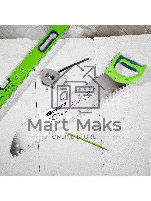 Ножовка для пенобетона СИБРТЕХ, 550 мм двухкомпонентная рукоятка