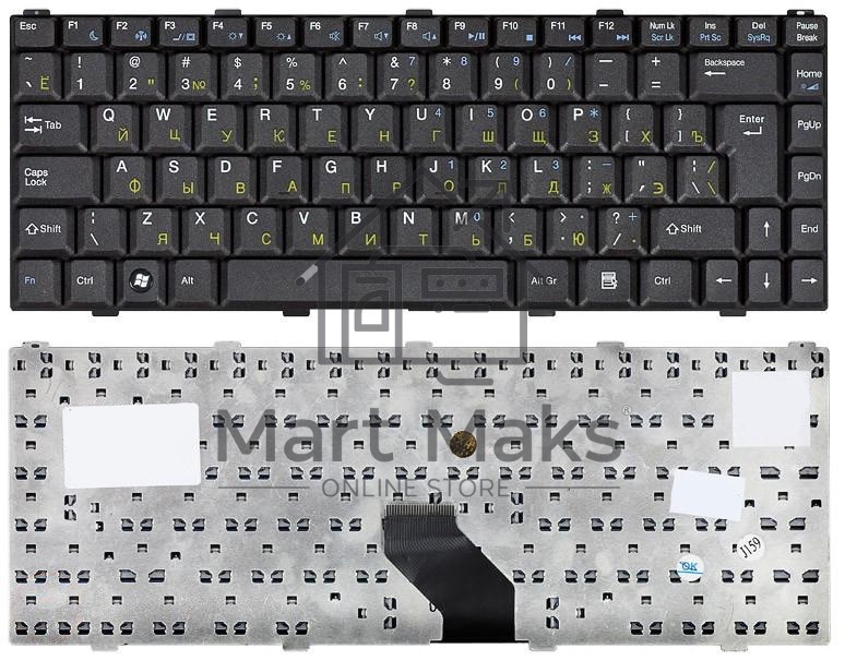 Клавиатура для ноутбука Asus Z96 Z96J Z96F S96J S9 S96J S96 Z84 Z84F Z84J черная