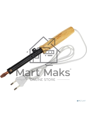Паяльник ЭПСН 220В 80Вт дерев. ручка ПД Rexant 12-0280