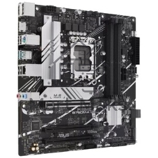 Материнская плата ASUS PRIME B760M-A D4-CSM, LGA 1700, Intel B760, 4xDDR4, 4xSATA, 2xM.2, 3xPCIe 4.0 x16, 1xPCIe 4.0 x4, 1xPCIe x1, 2xHDMI, 1xDP, 1x 2.5Gb LAN, 2xUSB-A 3.2 Gen 2, 4xUSB-A 2.0, 3x3.5 мм, 7.1, mATX
