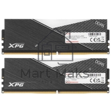 Оперативная память XPG Lancer, DDR5, 32Gb (2x16Gb), 6400MHz, CL32, DIMM, с радиаторами, RGB, черный