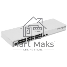 Маршрутизатор 24PORT 1000M CRS326-24G-2S+RM MIKROTIK