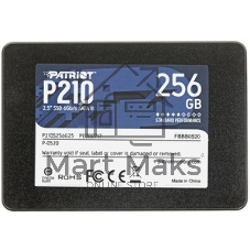 Накопитель SSD Patriot P210, 256Gb, SATA III, 2.5