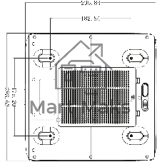 Проектор Cactus CS-X1.B LCD 1100Lm ANSI (4096x2160) 4300:1 ресурс лампы:50000часов 2xUSB typeA 2xHDMI 3кг