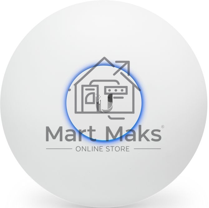 Комплект точек доступа [UAP-AC-PRO-5-EU] Ubiquiti UniFi AP AC Pro (5-pack) из 5ти точек доступа, 2.4/5 ГГц, 3x3 MIMO, до 1300+450 Мбит/с, 2 гигабитных сетевых порта, поддержка питания IEEE 802.3af PoE/802.3at PoE+. Дистанция связи до 122 метров.