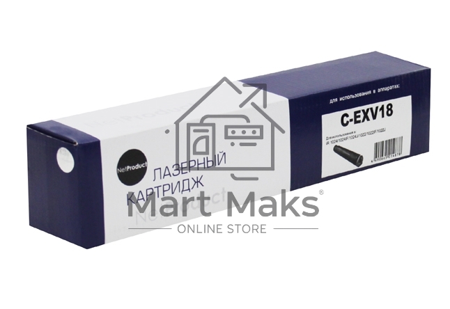 Тонер NetProduct C-EXV18 для Canon iR 1018/1020/1022/1024 (NetProduct) NEW C-EXV18, 8,4К, туба
