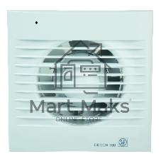 Вентилятор вытяжной SOLER&PALAU Decor 100C 95 м3/ч. Установочный д 100 мм. 40 dB(A)