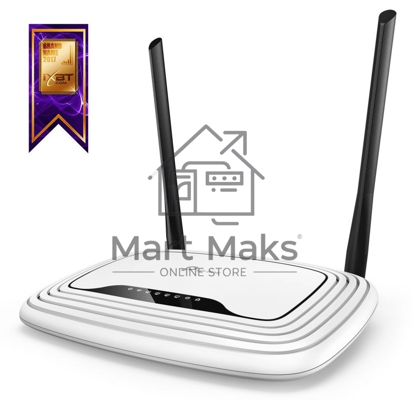 Маршрутизатор беспроводной TP-Link TL-WR841N 10/100BASE-TX