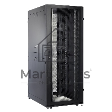 Шкаф серверный ПРОФ напольный 48U (800x1000) дверь перфор., задние двойные