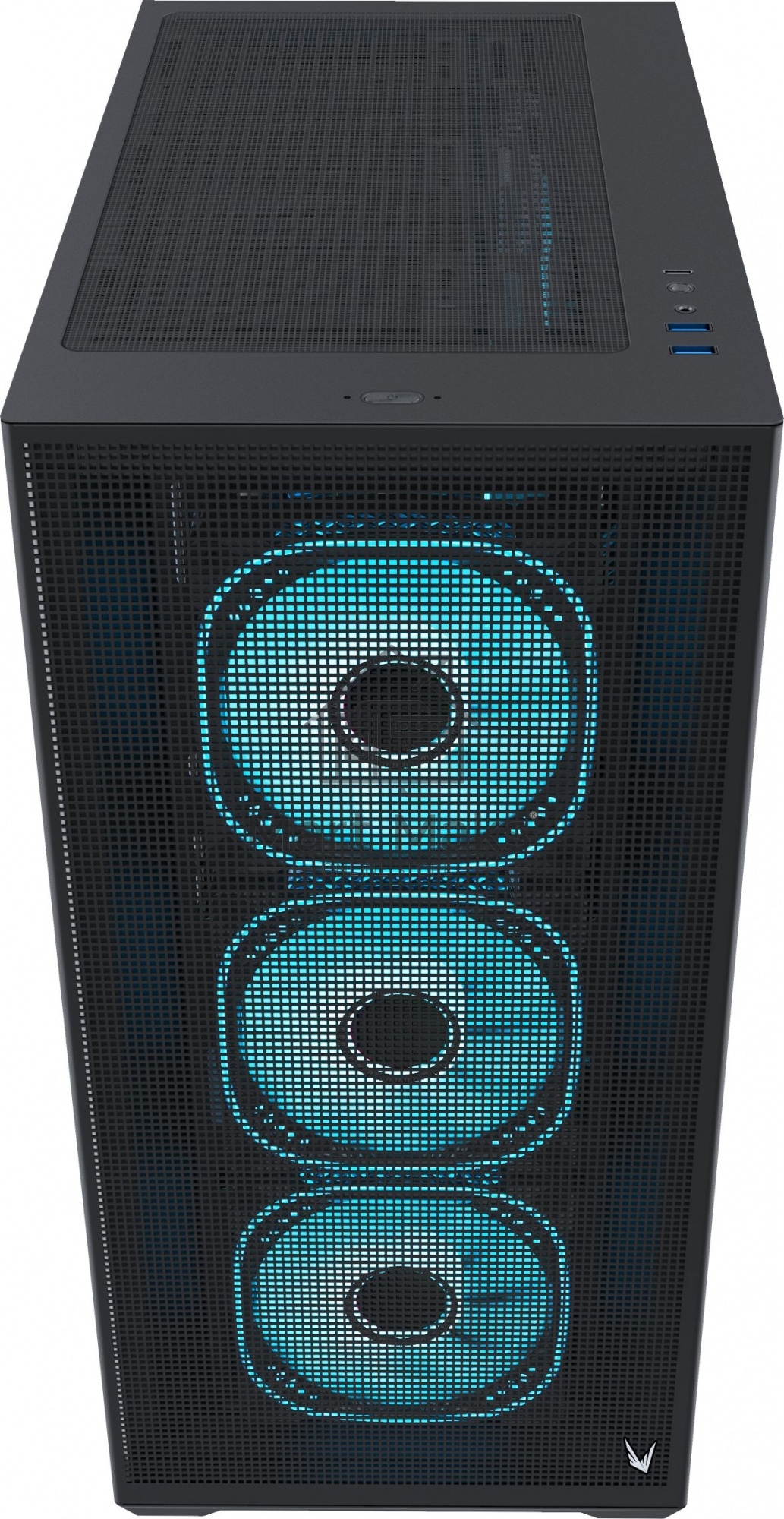 Компьютерный корпус Aerocool / Formula Air Power G5 черный без БП ATX 1x120mm 1xUSB3.0 1xUSB3.1 audio bott PSU