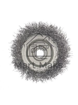 Щетка СИБРТЕХ для УШМ, 100 мм М14, чашка, витая проволока 0,3 мм 746057