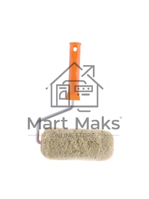 Валик Сибртех Фасадные работы, 180мм, ворс 18мм, D 48мм, D ручки 8мм, полиакрил, полиэстер