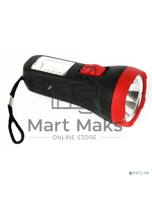 Фонарь LED16014 1 + 4SMD LED 2 реж. 1XR6 пласт блист-пакет Ultraflash 14253