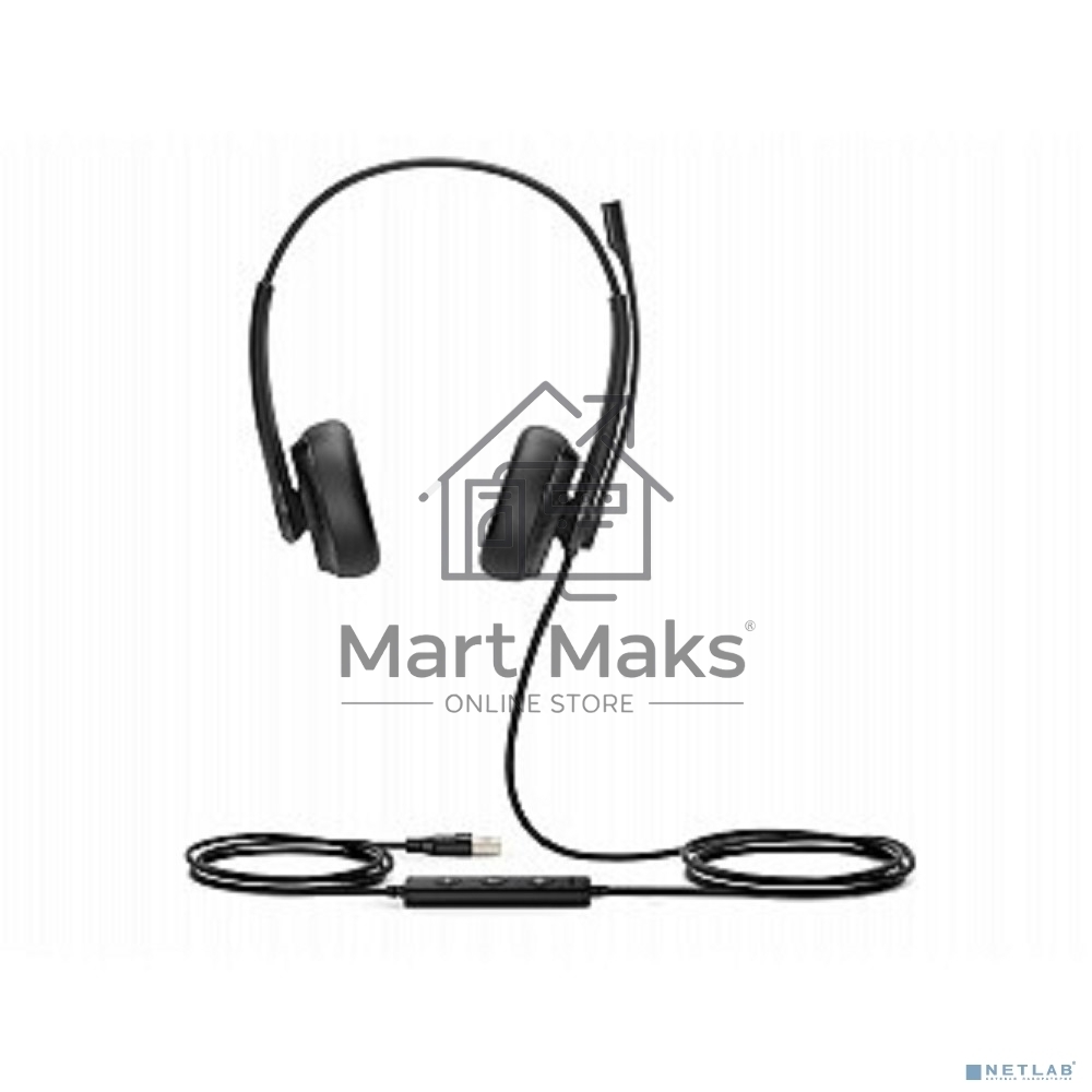 Гарнитура проводная Yealink UH34 Dual UC