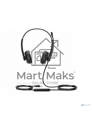 Гарнитура проводная Yealink UH34 Dual UC