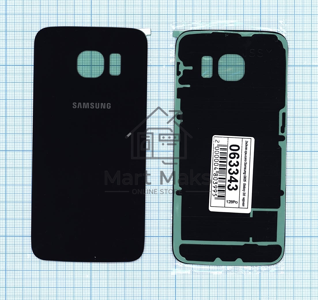 Задняя крышка для Samsung G925 Galaxy S6 Edge черный
