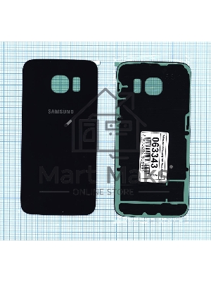 Задняя крышка для Samsung G925 Galaxy S6 Edge черный