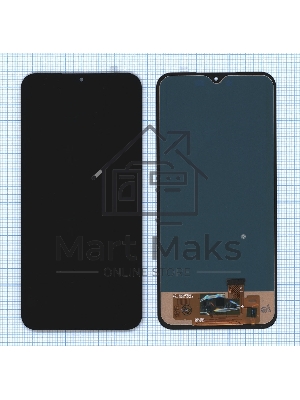 Дисплей (модуль) для Samsung Galaxy A15 SM-A155F в сборе с тачскрином черный